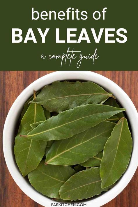 A Pinterest pin showcasing bay leaves with clear and concise text. The pin highlights the nutrition, uses, and tips for buying and storing bay leaves. Essential for every kitchen! #BayLeaves #CookingTips #HealthyEating Bay Laurel Tree, Laurel Tree, Healthy Blood Sugar Levels, Bay Leaf, Bay Leaves, Spices And Herbs, Nutrition Health, Herb Seeds, Culinary Arts