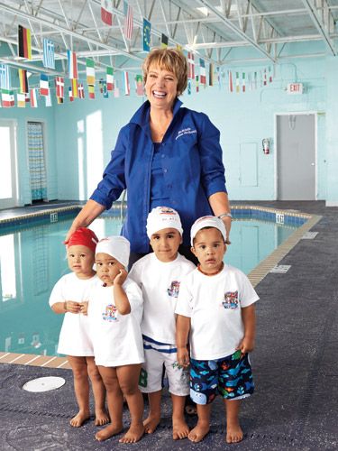 How to Start a Swim School - Become a Swimming Teacher - Woman's Day Teach Baby To Swim, Summer Swim Team, Swimming Teacher, Swim Photos, Swimming Lessons For Kids, Swimming School, Water Sprite, Mens Fitness Motivation, Swim Instructor