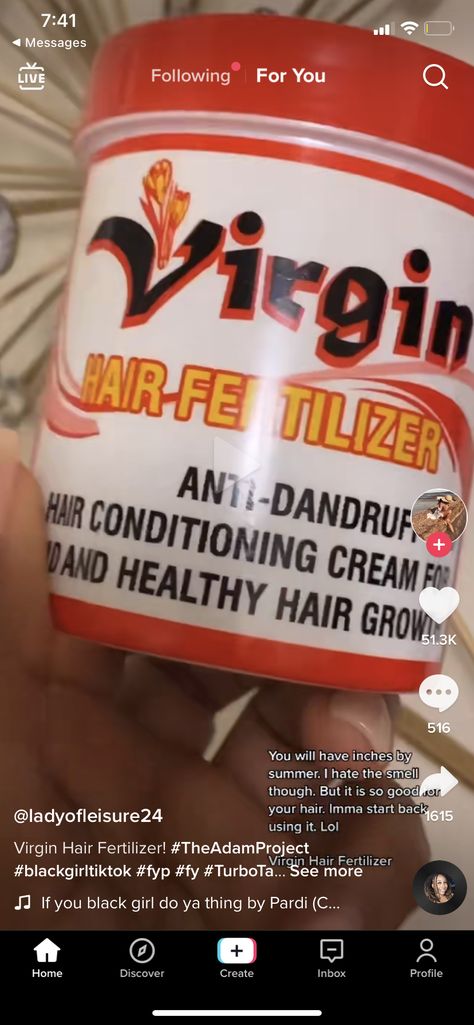 Virgin Hair Fertilizer, Hair Fertilizer, Black Hair Growth, Biotin Hair, Hair Dandruff, Hair Remedies, Anti Dandruff, Healthy Hair Growth, Hair Cream