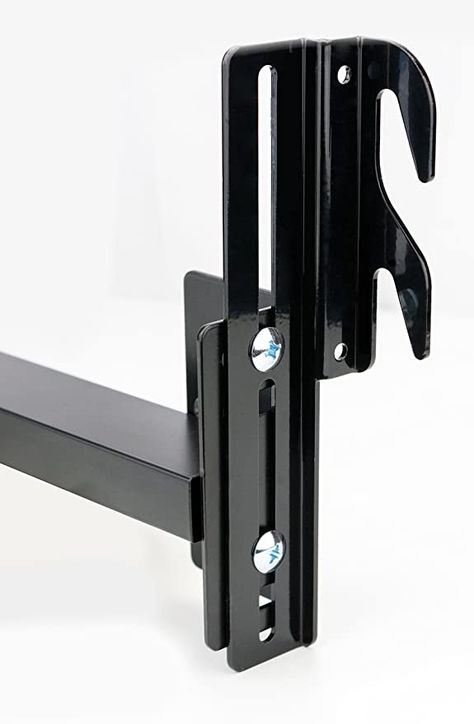 Duck Valley Imports Bed Frame Conversion Brackets (2-Pack) Adjustable Bolt-On to Hook-On | Twin, Full, King, Queen | Fit Headboard, Footboards | Heavy-Duty Metal w/Hardware Fit Headboard, Breakfast Nook With Storage, Bed Support, Adjustable Bed Frame, Headboard Styles, Mattress Frame, Wood Headboard, Hotel Furniture, Metal Bed Frame