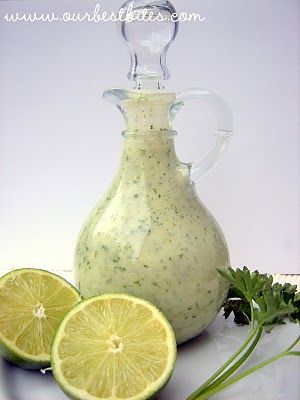 Lime-cilantro vinagrette. Looks delicious and easy. Cilantro Lime Vinaigrette, Grilled Fish Tacos, Cilantro Lime Dressing, Lime Vinaigrette, Lime Dressing, Grilled Fish, Cilantro Lime, Fish Tacos, Fabulous Foods