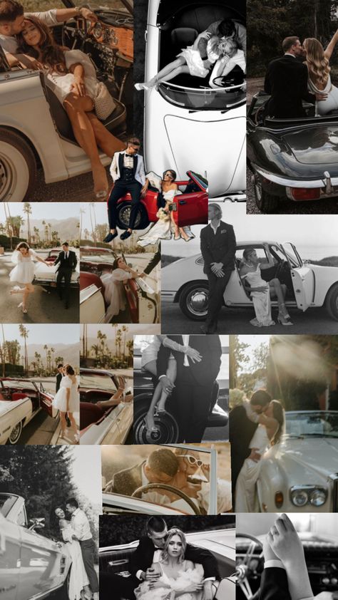 Vintage car/candid Car Engagement Photos, Elegant Engagement Photos, Vintage Engagement Photos, Car Photos, Engagement Photoshoot, Photo Inspo, Engagement Photo, Engagement Shoots, Vintage Car