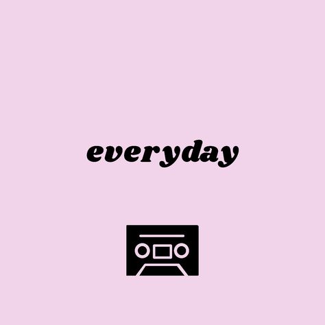 Spotify Playlist cover #everyday Everyday Spotify Playlist Cover, Repeat Playlist Cover, Itunes Playlist Covers, Everyday Playlist Cover, Pop Cover Playlist, Pop Playlist Cover, Favorites Playlist Cover, Simple Playlist Covers, Itunes Playlist