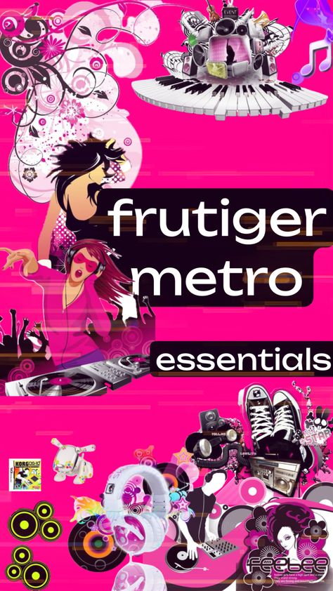 #frutigermetro #early2000s #throwback #music Frutiger Metro, Throwback Music, Beautiful Sites, Design Inspo, Aesthetic Pictures, Colorful Shirts, Design Trends, Art Design, Music