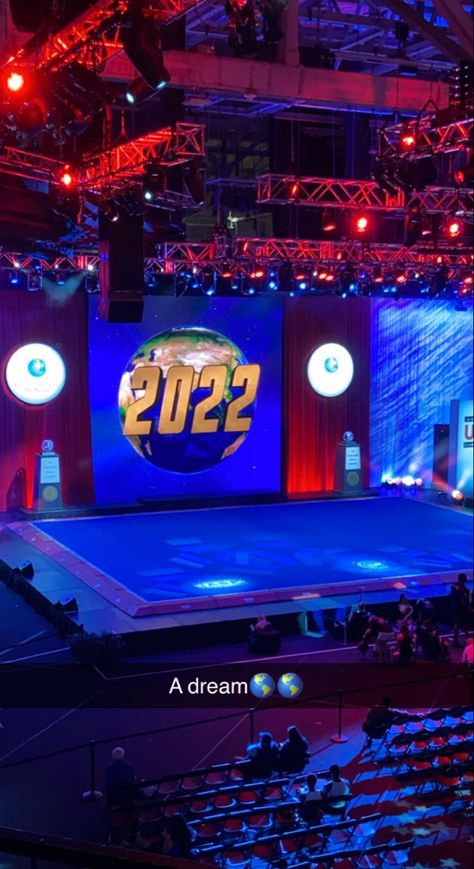 Cheer Worlds 2023, Cheerleading Worlds Aesthetic, Cheer Wallpapers, Worlds Cheerleading, Worlds Cheer, Cheer Worlds, Cheerleading Worlds, Competitive Cheerleading, Cheer Goals