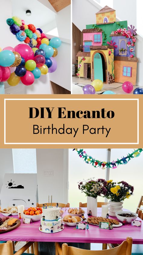 Bruno Themed Party, Encanto Party Diy, Encanto Themed Drinks, Mirabel Birthday Party Ideas, Modern Encanto Party, Encanto Birthday Diy, Encanto Drink Ideas, Encanto 1st Birthday Party Ideas, 7th Birthday Party For Girls Themes Simple