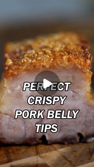 Belly Pork Recipe Crispy, How To Make Pork Belly Crispy, Smoked Pork Belly Recipes Crispy, Pork Belly Recipes Videos, Pork Belly Videos, Crispy Pork Belly Recipe, How To Cook Pork Belly, Pork Belly Crackling, Pork Belly Recipes Easy