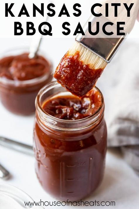 Kansas City BBQ Sauce Clean Salad Dressings, Chipotle Bbq Sauce, Slow Cooker Bbq Beef, Bbq Beef Sandwiches, Easy Bbq Sauce, Make Bbq Sauce, Best Barbecue Sauce, Homemade Bbq Sauce Recipe, Easy Quiche