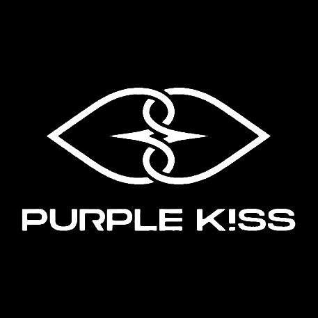 Purple Kiss Logo, Purple Kiss Aesthetic, Kiss Party, Ss Logo, Kiss Logo, Logo Purple, Purple Kiss, Kpop Wallpaper, Party Ideas