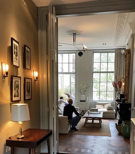 Nyc Townhouse Interior Kitchen, Austrian Home Interiors, Architectural Digest Aesthetic, Emma Nielsen House, Dream House Interior, Dream Apartment, House Room, Apartment Inspiration, Dream Home Design