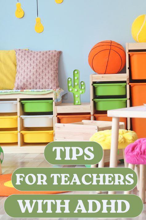 Tips for Teachers With ADHD Classroom Routines And Procedures, Starting Kindergarten, Teacher Must Haves, Classroom Routines, Back To School Hacks, Classroom Supplies, Classroom Design, Classroom Environment, Classroom Setup