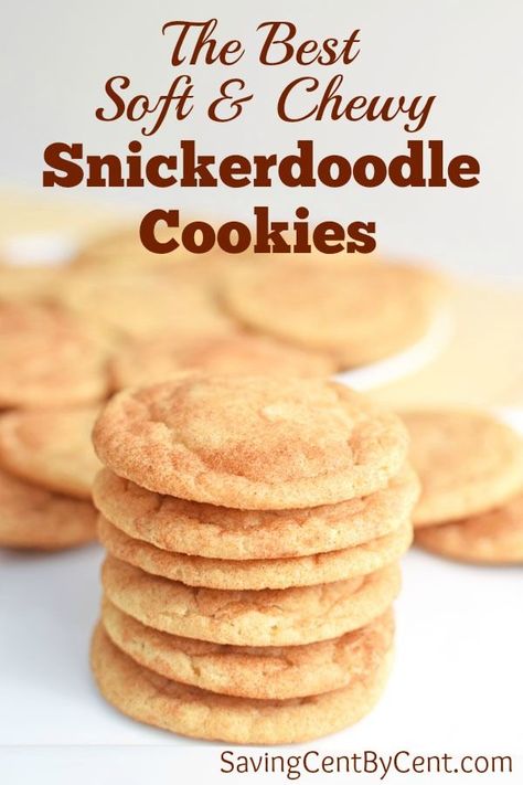 Otis Spunkmeyer Cookies Copycat Snickerdoodle, Sneaker Doodle Cookies Recipe, Sinkerdoodle Cookies Recipe, Easy Snickerdoodle Cookies, Snickerdoodle Cookies Recipe Easy, Soft And Chewy Snickerdoodle Cookies, Chewy Snickerdoodle Cookies, Easy Snickerdoodle Recipe, Snickerdoodle Cookies Recipe