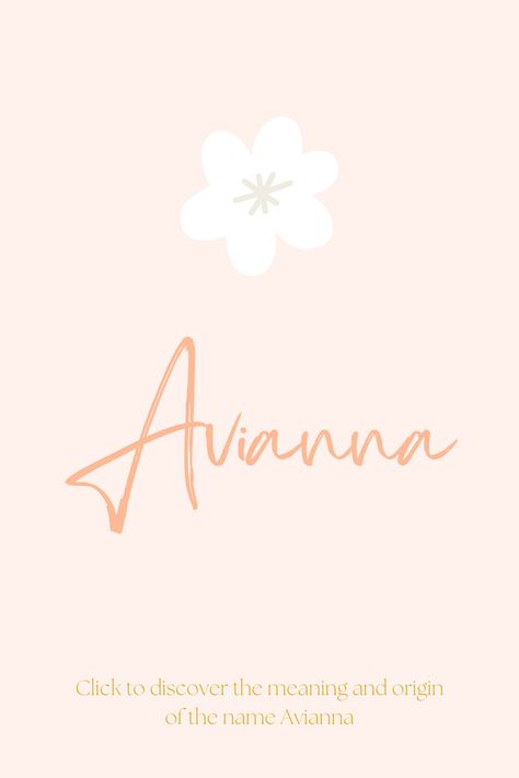 Discover the meaning and origin of the name Avianna. Alana Name Meaning, Avyanna Meaning, Bible Baby Names, Hebrew Baby Names, Baby Name Meaning, Meaningful Baby Names