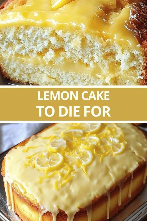 Lemon Swirl Cake, Lemon Sprite Cake, A Lemon Cake To Die For, Lemon Cake Filling Recipe, Lemon Slice Recipe, Lemon Cake To Die For Recipe, Lemon Cakes Recipes, Lemon Cake To Die For, Celebration Of Life Cake Ideas