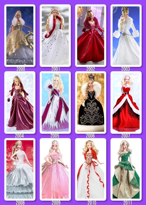 Holiday Barbie Barbie Holiday Dolls, Types Of Barbies, Christmas Barbie Dolls, Holiday Barbie Collection, Barbie Restoration, Barbie Christmas Tree, Barbie Nutcracker, Barbie Store, Bratz Doll Outfits