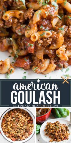 Beef Recipes Easy Dinners, Easy Goulash Recipes, American Goulash, Beef Pasta Recipes, Goulash Recipe, Macaroni Recipes, Goulash Recipes, Ground Beef Dishes, Beef Pasta