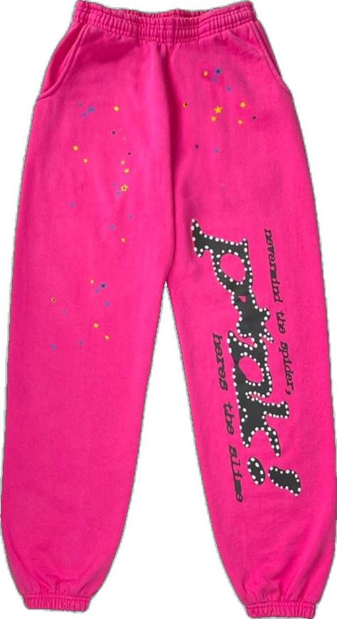 Spider Worldwide, Men's Bottoms, Pink Sweatpants, Pink Men, Young Thug, White Rhinestone, Print Hoodie, Spider Web, Curator Style