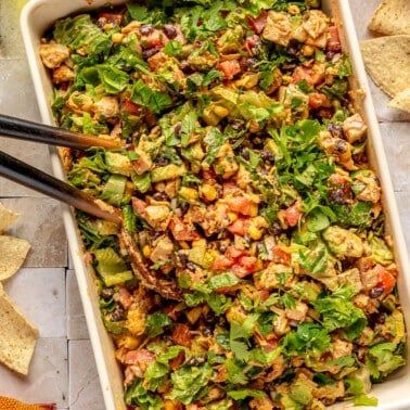 Creamy Chipotle Dressing, Southwestern Chopped Salad, Pork Casserole, Southwest Salad, Chopped Salad Recipes, Chicken Chopped Salad, Pea Protein Powder, Italian Chopped Salad, Southwest Chicken