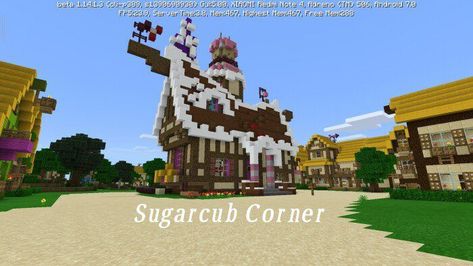 Mlp Minecraft, Cute Minecraft Houses, Minecraft Inspo, Minecraft Crafts, Minecraft Builds, Minecraft Houses, My Little Pony, Minecraft, Building