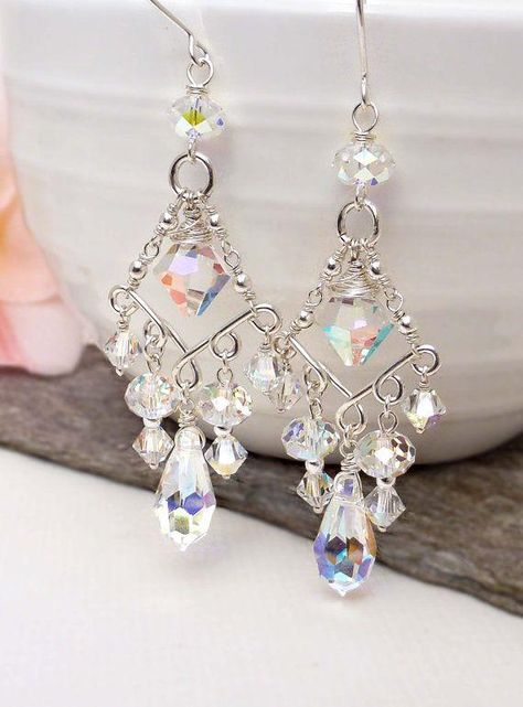 Chandelier earrings diy