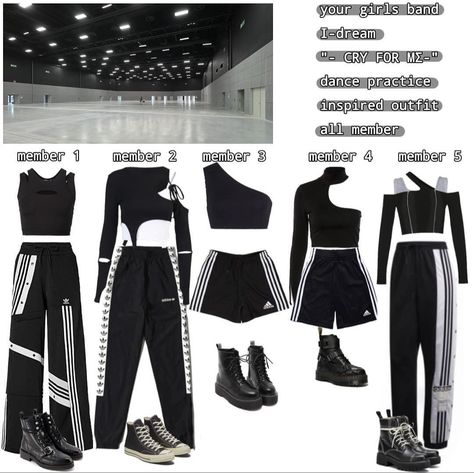 Kpop Dance Practice Outfits, Model Off Duty Outfits, Dance Style Outfits, Korean Outfits Kpop, Kpop Concert Outfit, Dance Outfits Practice, Preformance Outfits, Practice Outfits, Outfits Polyvore