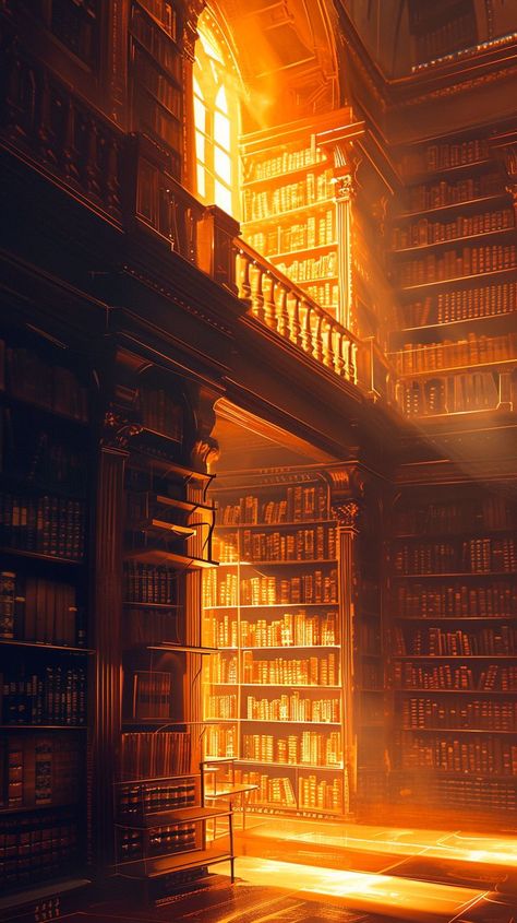 Follow me for more bookish art #library #libraryaesthetic #fantasylibrary #libraryart Romantic Library Aesthetic, Light Library Aesthetic, Fantasy Art Library, Fairytale Library Aesthetic, Library Digital Art, Modern Library Aesthetic, Fantasy Library Art, Magical Library Fantasy Art, Library Concept Art