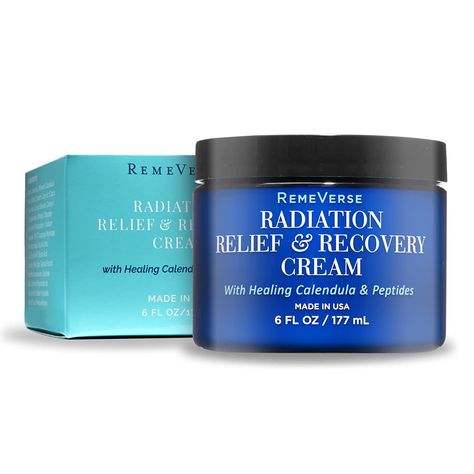 $26.10 BUY NOW RemeVerse Radiation Relief & Recovery Cream for Radiation Burns Unscented, Paraben Free Contains Hyaluronic Acid, Ceramides, Peptides, Healing Calendula to Soothe Sensitive, Irritated Skin 6 FL Oz#cream#relief#radiation#sensitiveskin#ad Radiation Burn Relief, Radiation Burn, Burn Relief, Paraben Free, Irritated Skin, Hyaluronic Acid, Paraben Free Products, Sensitive Skin, Healing