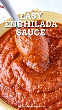 Easy Enchilada Sauce, Enchilada Sauce Recipe, Enchilada Sauce Easy, Mexican Enchiladas, Recipes With Enchilada Sauce, Easy Enchiladas, Homemade Enchilada Sauce, Recipes Mexican, Tacos Burritos