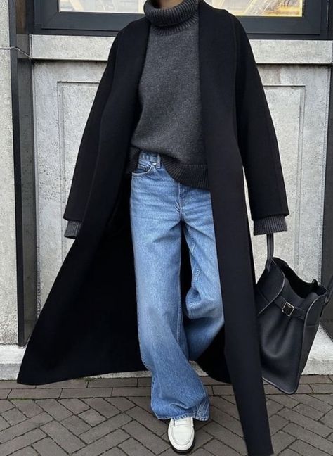 Adrette Outfits, Wide Leg Jeans Outfit, Blue Jean Outfits, Mode Casual, Mode Inspo, Winter Fits, Outfit Inspo Fall, Autumn Outfit, Jeans Outfit