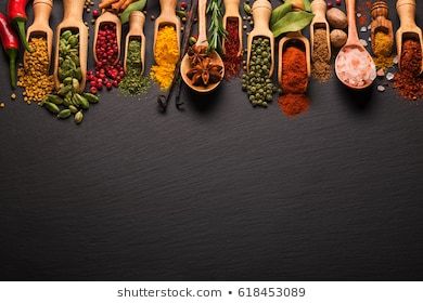 Spice Image, Food Background Wallpapers, Healthy Food Photography, 7 Spice, Food Photography Background, Food Template, Food Graphic Design, Food Backgrounds, Food Wallpaper