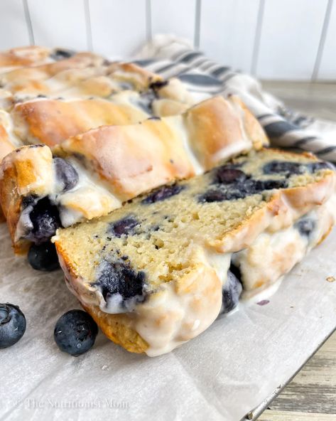 High Protein Blueberry Bread, Blueberry Protein Bread, High Protein Blueberry Recipes, High Protein Lemon Blueberry Muffins, High Protein Lemon Loaf, Blueberry Protein Recipes, Protein Loaf Cake, Protein Lemon Loaf, Protein Loaf