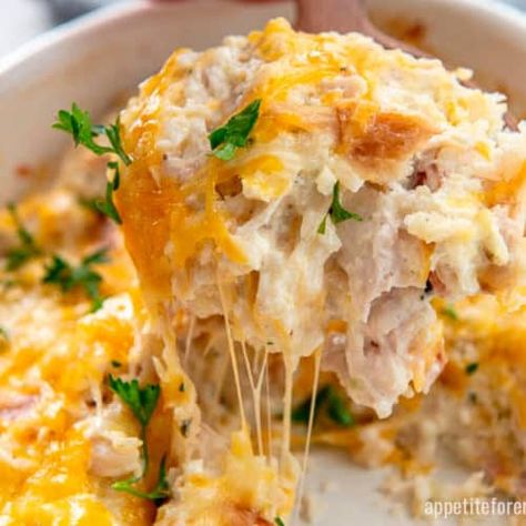 Chicken Cauliflower Rice Casserole, Chicken Keto Recipes, Chicken Cauliflower Rice, Cauliflower Rice Casserole, Cauliflower Bake, Shredded Rotisserie Chicken, Bacon Cauliflower, Chicken Keto, Chicken Cauliflower