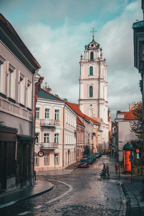 Vilnius Aesthetic, Vilnius Old Town, Artistic Sketches, Three Crosses, Baltic Countries, Castle Tower, Baltic States, Vilnius Lithuania, Eastern European