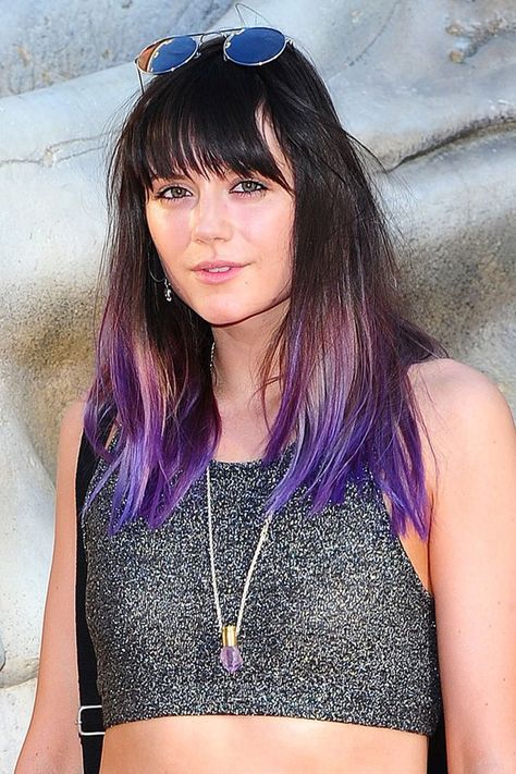 lilah parsons purple hair Classic Hair Styles, Lilah Parsons, Dipped Hair, Lavender Hair Colors, Funky Hair, Dip Dye Hair, Classic Hair, Rainbow Hair Color, Bright Hair Colors