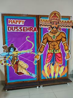 Dushera Board Decoration For School, Dussehra Chart For School, Dussehra Board Decoration In School, Dussehra Board Decoration, Diwali Decoration Items For School Board, Dasara Decoration Ideas For School, Dusshera Board Decoration Ideas, Dussehra Bulletin Board Ideas, Dushera Decoration For School