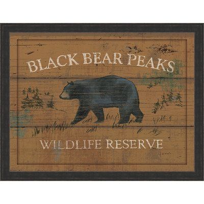 Bear Canvas Painting, Front Porch Mat, Vintage Inspired Signs, Lodge Signs, Porch Mat, Bear Canvas, Rustic Lodge, Western Art, Black Bear