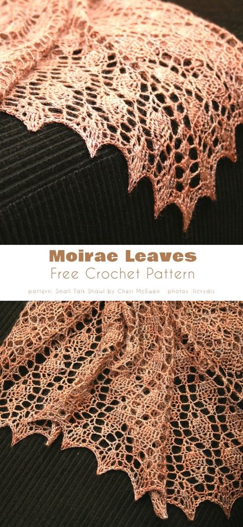 Leaf Scarf Free Crochet Patterns Crochet Leaf Scarf Free Pattern, Crochet Leaf Shawl Free Pattern, Crochet Leaf Shawl, Crocheting Easy, Crochet Trendy, Crochet Lace Scarf, Crochet Jackets, Crochet Wraps, Crochet Stocking