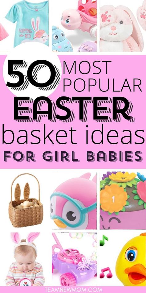 one year old girl easter basket ideas Baby Girl Easter Basket, Easter Basket Filler Ideas, Basket Filler Ideas, Easter Basket Ideas, One Year Old, Basket Ideas, Easter Basket, Year Old, Easter