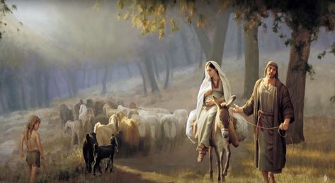 VIDEO: Moving Rendition of “I Know That My Redeemer Lives” Joseph And Mary, Idaho Falls Temple, Journey To Bethlehem, Christian Calendar, Beside Still Waters, My Redeemer Lives, Irish Christmas, Birth Of Jesus Christ, The Book Of Mormon