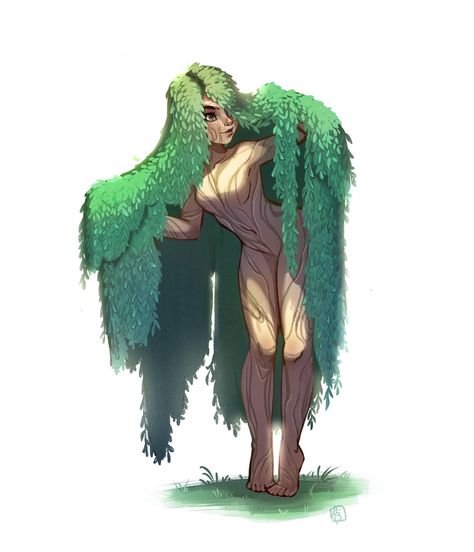 Fantasy Races, Week 1, Dnd Characters, A Drawing, Creature Art, Fantasy Character Design, Fantasy Creatures, Mythical Creatures, Character Design Inspiration