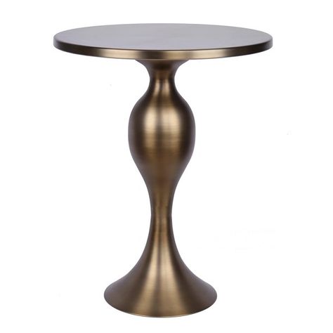 Random Furniture, Pedestal End Table, Metal Accent Table, Round Accent Table, Bronze Table, Console And Sofa Tables, Coffee Table Accents, Laurel Foundry Modern Farmhouse, Nesting Tables