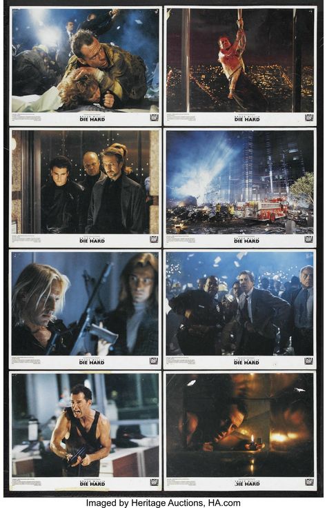 DIE HARD (1988) Die Hard 1988, Best Action Movies, The Best Films, Lobby Cards, Die Hard, Action Movies, Movie Tv, Growing Up, Film