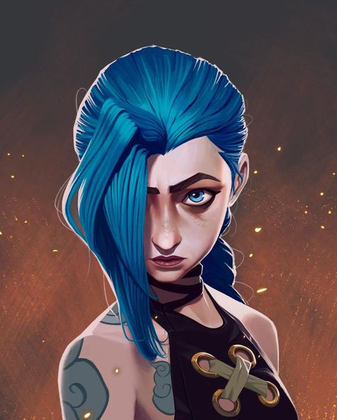 Love Jinx, Jinx Cosplay, Sky Art Painting, Modern Graphic Art, Jinx League Of Legends, League Of Legends Characters, Art Painting Gallery, Dark Art Drawings, Pop Culture References