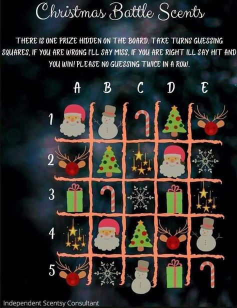 Scentsy Christmas Game, Christmas Mystery Bags, Scentsy Christmas, Scentsy Games, Mystery Bags, Christmas Scavenger Hunt, Christmas Mystery, Scentsy Consultant Ideas, Scentsy Ideas