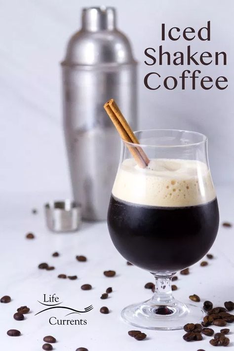 Shaken Coffee, Fresh Coffee Beans, Cocktail Shaker Set, Coffee Drinker, Coffee Is Life, Coffee Drinkers, Signature Drinks, Fresh Coffee, Summer Treats