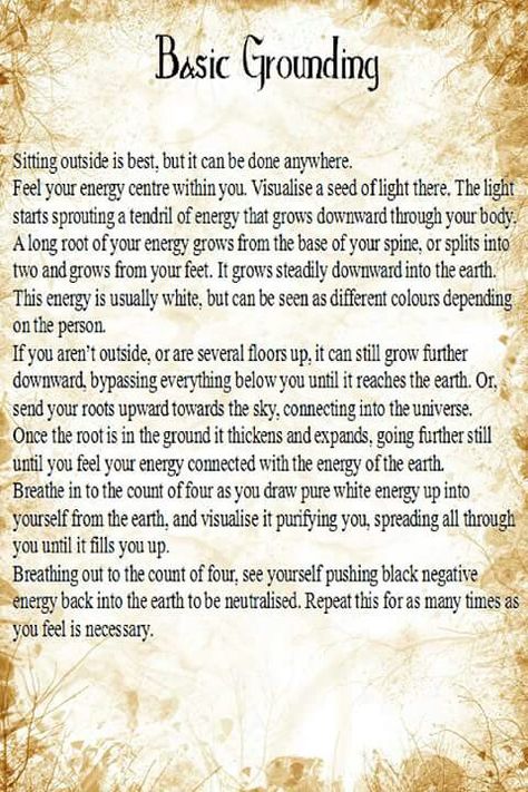 Basic grounding Grounding Tips, Major Arcana Tarot Cards, Arcana Tarot Cards, Spells Book, Grounding Meditation, Major Arcana Tarot, The Major Arcana, Spell Books, Grounding Techniques