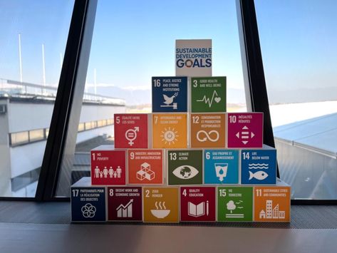 Sustainable Goals, Economics Poster, Sustainable Development Projects, Geneva Airport, Un Sustainable Development Goals, Youth Work, Travel Retail, Environmental Research, Sustainable Development Goals