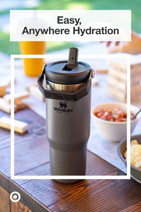 Fuel your workdays, getaways & every day. Check out Stanley's durable stainless steel bottles, tumblers, food jars & more. Stanley Iceflow, Vacuum Insulated Water Bottle, Reusable Cup, Water Bottle With Straw, Coffee Tumbler, Insulated Stainless Steel Water Bottle, Vacuum Flask, Cup With Straw, Stainless Steel Bottle