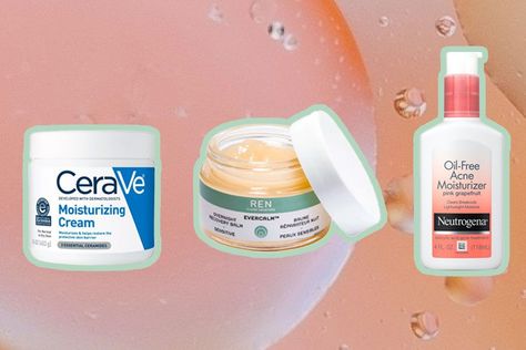 If a product is non-comedogenic, that means it won't clog your pores which can lead to congested skin and breakouts. We researched and found the 12 best non-comedogenic moisturizers for clear skin, with expert recommendations from dermatologists. Non Comedogenic Makeup, Best Drugstore Moisturizer, Drugstore Moisturizer, Sensitive Acne Prone Skin, Acne Moisturizer, Fresh Skincare, Congested Skin, Lightweight Moisturizer, Moisturizer For Oily Skin