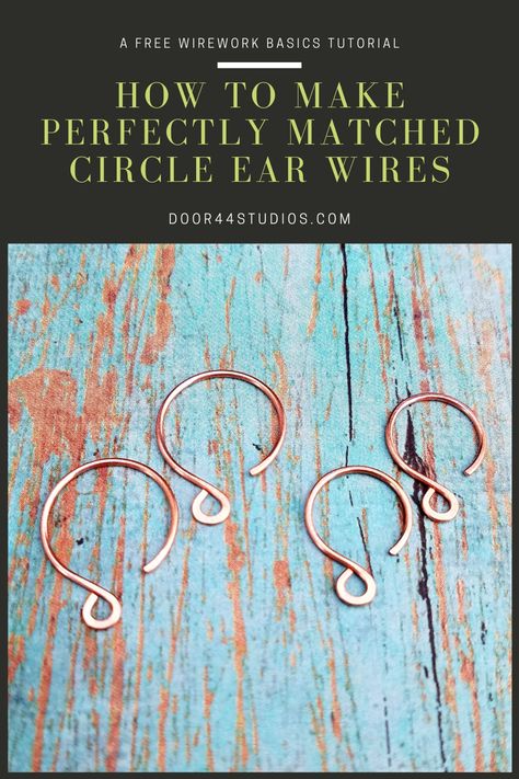 Wire Tutorials, Diy Jewelry Tutorials, Wire Wrapped Jewelry Tutorials, Wire Jewelry Tutorial, Accessory Jewelry, Jewelry Hair, Diy Wire Jewelry, Wire Work Jewelry, Jewelry Techniques